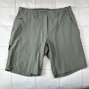 Rohan Shorts Womens 12 Green Sage Roamer Hiking Athletic Stretch Active Trail